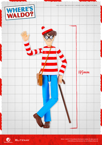 Where's Waldo? 1/12 Scale Action Figure